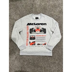 Abercrombie & Fitch McLaren Formula 1 Team MP4/2 C Graphic Sweatshirt Grey XS